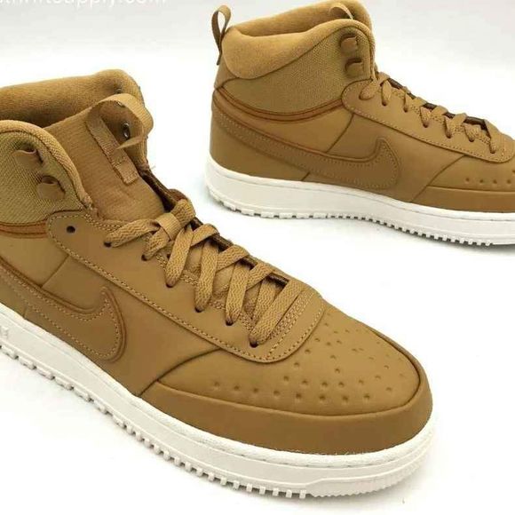 nike court vision mid tan